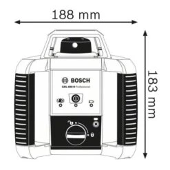 Laser Rotatif GRL 400 H + Trépied + Accessoires + Coffret Standard BOSCH 06159940JY 11 Laser Rotatif GRL 400 H + Trépied + Accessoires + Coffret Standard BOSCH 06159940JY -NMSLOUTIL shop AFD 100034
