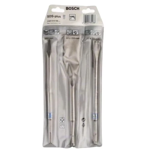 Set De 3 Burins SDS+ (BURIN+PIC+LARGE) BOSCH 2607019159 3 Set De 3 Burins SDS+ (BURIN+PIC+LARGE) BOSCH 2607019159