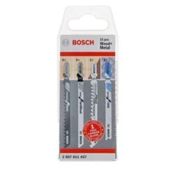 Lames De Scie Sauteuse Pour Bois / Métal BOSCH 2607011437