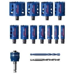 Coffret De 11 Scies-trépans Expert Tough Material De Diamètre 20/22/25/32/35/40/44/51/60/64/76 BOSCH EXPERT 2608900447 -NMSLOUTIL shop AFD 125631