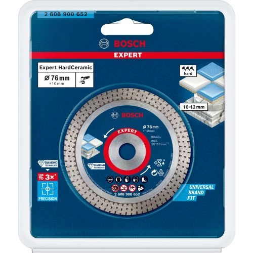 Disque à Tronçonner Diamanté Expert HardCeramic 76 X 1,9 X 10 Mm BOSCH 2608900652 4 Disque à Tronçonner Diamanté Expert HardCeramic 76 X 1,9 X 10 Mm BOSCH 2608900652 – Image 2