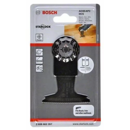 Lame De Scie Oscillante Starlock AII 65 APC L65 P40 BOSCH 2608662357 4 Lame De Scie Oscillante Starlock AII 65 APC L65 P40 BOSCH 2608662357 – Image 2
