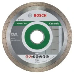 Disque à Tronçonner Diamanté Standard Pour Céramique125 X 22,23 X 1,6 X 7 Mm BOSCH 2608602202
