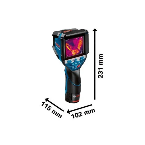 Caméra Thermique GTC 600 C 12 V + 1 Batterie 12 V 2 Ah + Chargeur + Coffret L-BOXX BOSCH 0601083500 12 Caméra Thermique GTC 600 C 12 V + 1 Batterie 12 V 2 Ah + Chargeur + Coffret L-BOXX BOSCH 0601083500 – Image 10