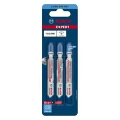 Lame De Scie Sauteuse Expert T 118 AHM For Stainless Steel Pack De 03 BOSCH 2608900561