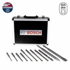 Coffret De 11 Pièces (forets Et Burins) SDS Plus-3 Pour Marteaux Burineurs BOSCH 2608579916 -NMSLOUTIL shop AFD 151695