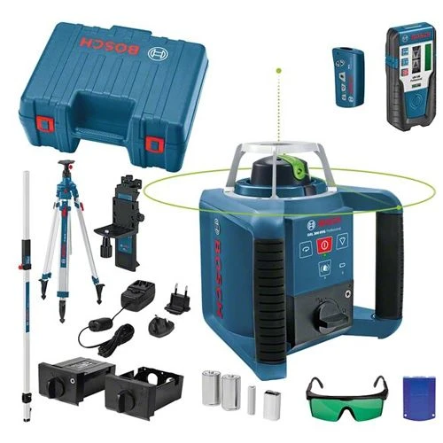 Laser Rotatif Bosch GRL 300 HVG + Accessoires + Coffret - 061599404B 5 Laser Rotatif Bosch GRL 300 HVG + Accessoires + Coffret - 061599404B – Image 3