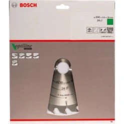 Lame De Scie Circulaire Optiline Wood 230 X 30 X 2,8 Mm 24 Dents - BOSCH - 2608640627 -NMSLOUTIL shop AFD 180338