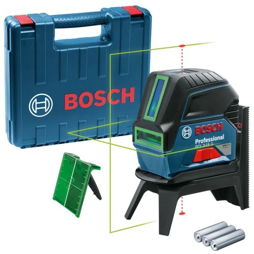 Laser Points Et Lignes GCL 2-15 G Professional + 3 Piles 1,5 V + Coffret BOSCH 0601066J00 8 Laser Points Et Lignes GCL 2-15 G Professional + 3 Piles 1,5 V + Coffret BOSCH 0601066J00 – Image 6