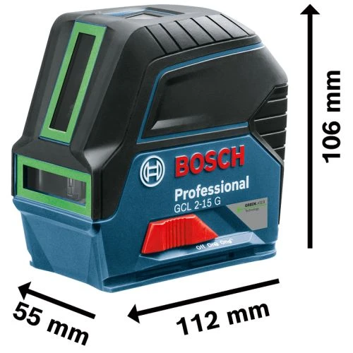Laser Points Et Lignes GCL 2-15 G Professional + 3 Piles 1,5 V + Coffret BOSCH 0601066J00 5 Laser Points Et Lignes GCL 2-15 G Professional + 3 Piles 1,5 V + Coffret BOSCH 0601066J00 – Image 3