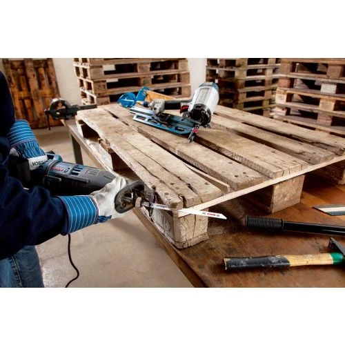 Lames Scie Sabre S1122HF Palette Boîte De 200 Lames BOSCH 2608658659 4 Lames Scie Sabre S1122HF Palette Boîte De 200 Lames BOSCH 2608658659 – Image 2