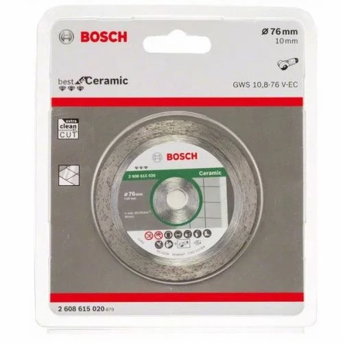 Disque Céramique D.76 GWS 12 76V-EC BOSCH 2608615020 3 Disque Céramique D.76 GWS 12 76V-EC BOSCH 2608615020