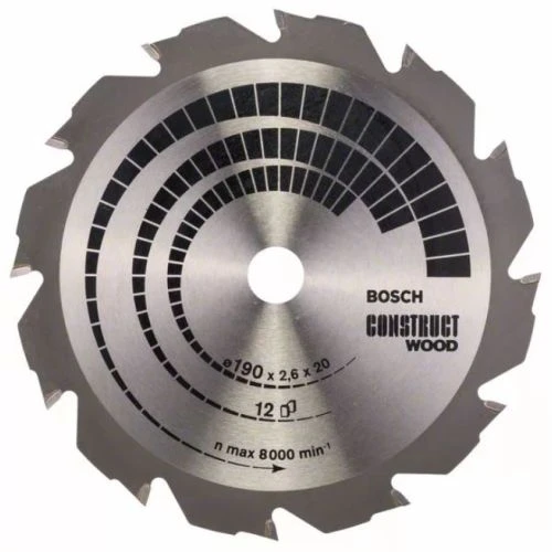 Lame De Scie Circulaire Construct Wood D150 Mm Pour Le Bois 12 Dents BOSCH 2608641199 3 Lame De Scie Circulaire Construct Wood D150 Mm Pour Le Bois 12 Dents BOSCH 2608641199