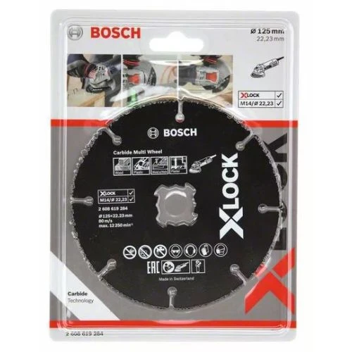 Disques à Tronçonner X-LOCK CARBIDE Multi Wheel BOSCH 2608619284 8 Disques à Tronçonner X-LOCK CARBIDE Multi Wheel BOSCH 2608619284 – Image 6