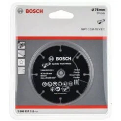 Disque à Tronçonner D.76mm Carbide Multi Wheel BOSCH 2608623011 9 Disque à Tronçonner D.76mm Carbide Multi Wheel BOSCH 2608623011 -NMSLOUTIL shop AFD 83732