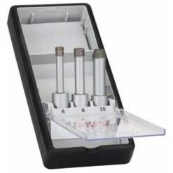 Coffret De 3 Forets Diamantés Bosch Easy Dry Robuste Line