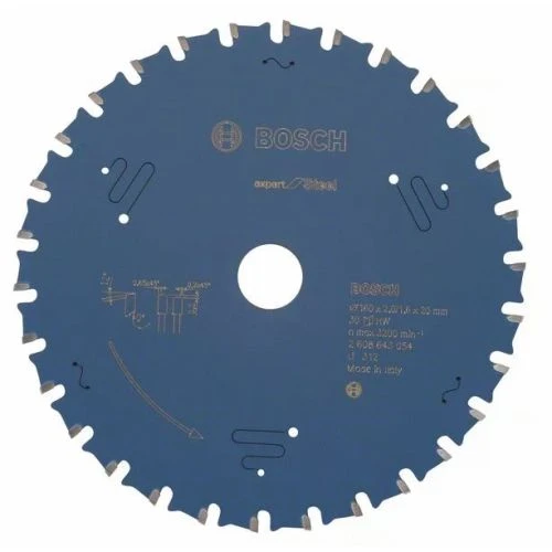 Lame De Scie Circulaire Pour L'acier 160 X 20 X 1,6 Mm 30 Dents BOSCH EXPERT 2608643054 5 Lame De Scie Circulaire Pour L'acier 160 X 20 X 1,6 Mm 30 Dents BOSCH EXPERT 2608643054 – Image 4