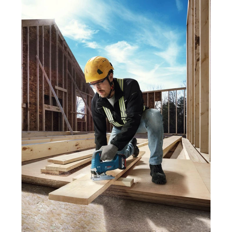 BOSCH GST 185-LI Scie Sauteuse Sans Fil, 2x 4,0 Ah, GAL 18V-40, Coffret, 06015B3024 5 BOSCH GST 185-LI Scie Sauteuse Sans Fil, 2x 4,0 Ah, GAL 18V-40, Coffret, 06015B3024 – Image 3