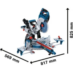 BOSCH GCM 18V-216 DC Scie A Onglets Sans - Fil BITURBO 0601B47000 -NMSLOUTIL shop BOSCH 0601B47000 2 800x800 1