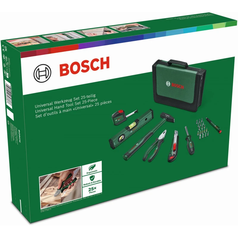 BOSCH Set D’outils A Main "Universal" 25 Pieces 1600A02BY6 4 BOSCH Set D’outils A Main "Universal" 25 Pieces 1600A02BY6 – Image 2
