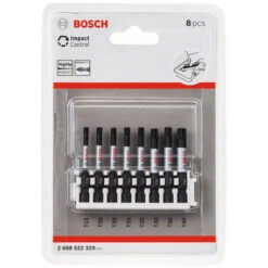 BOSCH Pack D´embouts De Vissage Impact Control Pick And Click, 8 Pcs. 2608522329