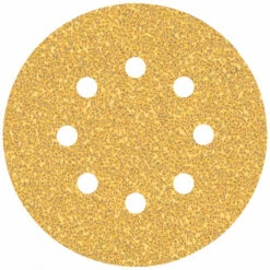 BOSCH Feuille Abrasive EXPERT C470 A 8 trous, 125 mm, G 40, 50 pieces 2608900908
