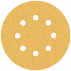 BOSCH Feuille Abrasive EXPERT C470 A 8 trous, 125 mm, G 80, 50 pieces 2608900910