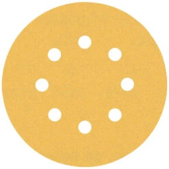 BOSCH Feuille Abrasive EXPERT C470 A 8 trous, 125 mm, G 120, 50 pieces 2608900912