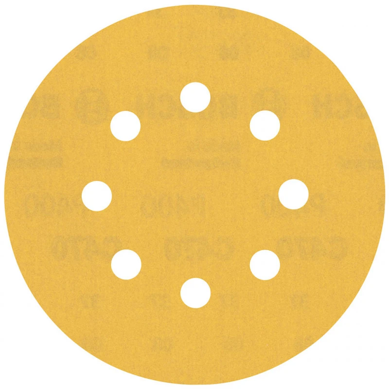 BOSCH Feuille Abrasive EXPERT C470 A 8 trous, 125 mm, G 400, 50 pieces 2608900916 3 BOSCH Feuille Abrasive EXPERT C470 A 8 trous, 125 mm, G 400, 50 pieces 2608900916