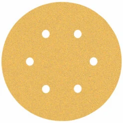 BOSCH Feuille Abrasive EXPERT C470 A 6 trous, 150 mm, G 80, 50 pieces 2608900919