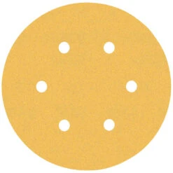 BOSCH Feuille Abrasive EXPERT C470 A 6 trous, 150 mm, G 120, 50 pieces 2608900921