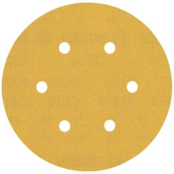 BOSCH Feuille Abrasive EXPERT C470 A 6 trous, 150 mm, G 320, 50 pieces 2608900924