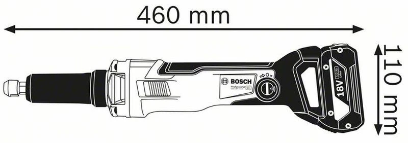 BOSCH GGS 18V-23 LC Meuleuse Droite Sans-fil 0601229100 6 BOSCH GGS 18V-23 LC Meuleuse Droite Sans-fil 0601229100 – Image 4