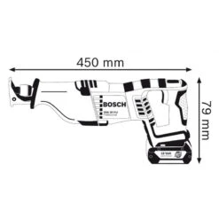 BOSCH GSA 18 V-LI Pro Scie Sabre Sans Fil 20mm 18V Li-Ion Solo, 060164J000 -NMSLOUTIL shop bosch 060164J000 1 800x800 1
