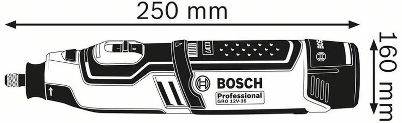 BOSCH GRO 12V-35 Outil Rotatif Sans-fil 06019C5001 5 BOSCH GRO 12V-35 Outil Rotatif Sans-fil 06019C5001 – Image 3