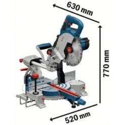 BOSCH GCM 18V-216 BITURBO Scies A Onglets Sans-fil BITURBO 0601B41000 -NMSLOUTIL shop bosch pokosova pila 0601B41000 0 800x800 1