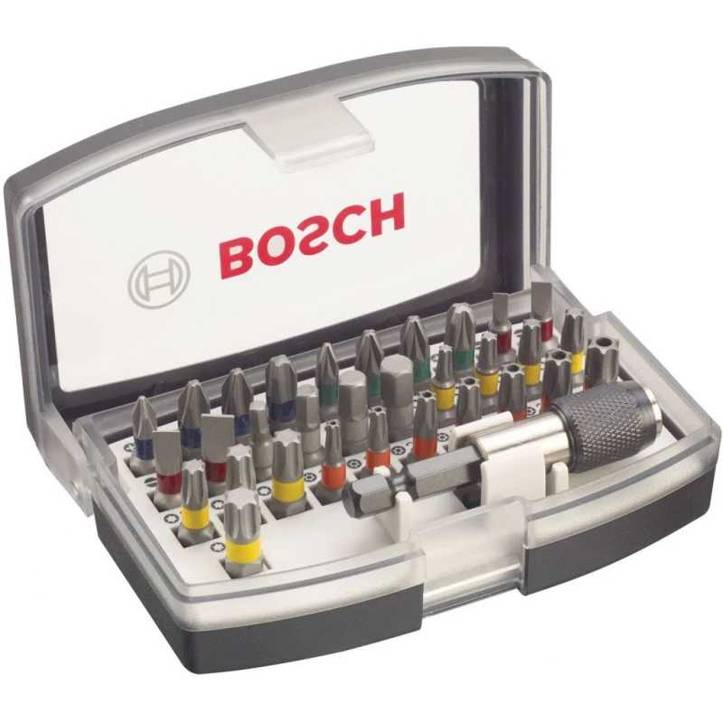 BOSCH Coffret D’embouts De Vissage Extra-durs, 32 Pcs. 2607017319 3 BOSCH Coffret D’embouts De Vissage Extra-durs, 32 Pcs. 2607017319