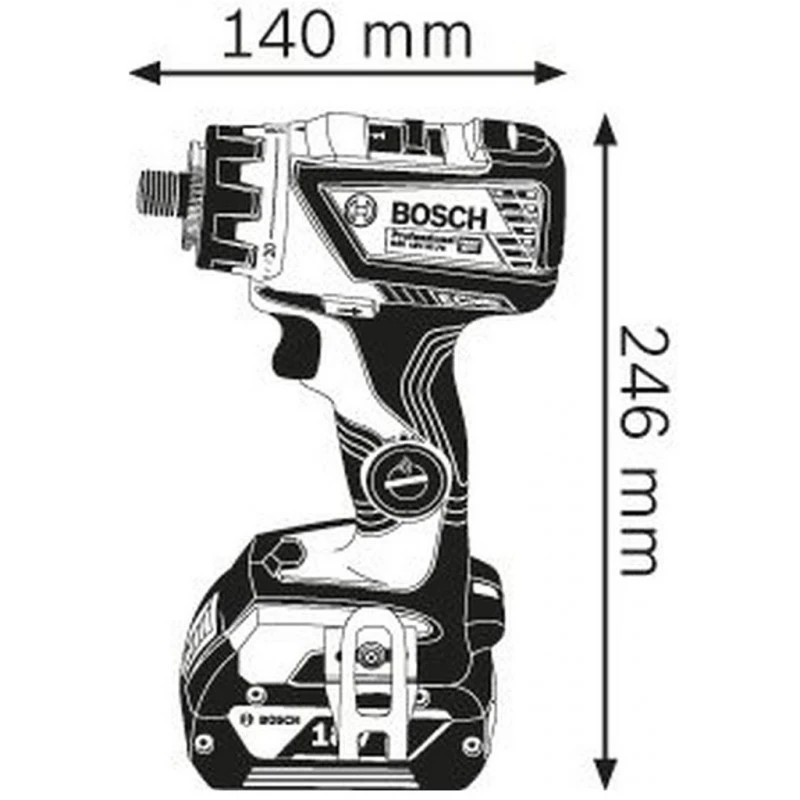BOSCH GSR 18V-60 FC Perceuse-visseuse Sans Fil 06019G7100 7 BOSCH GSR 18V-60 FC Perceuse-visseuse Sans Fil 06019G7100 – Image 5