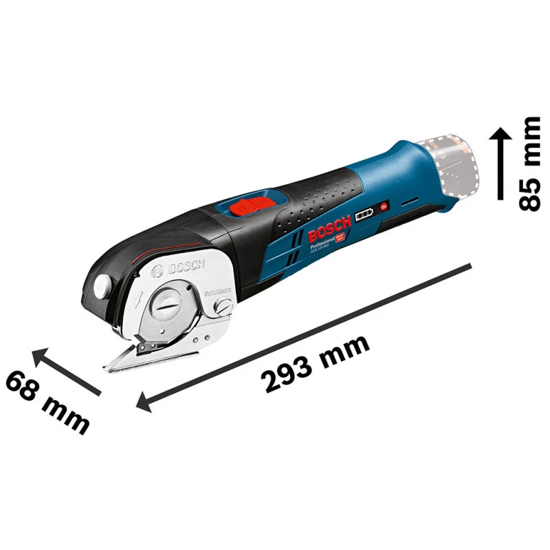 BOSCH GUS 12V-300 Cisaille Sans-fil Dans L-BOXX 102 Avec 2x 2,0 Ah, Charge 06019B2904 7 BOSCH GUS 12V-300 Cisaille Sans-fil Dans L-BOXX 102 Avec 2x 2,0 Ah, Charge 06019B2904 – Image 5