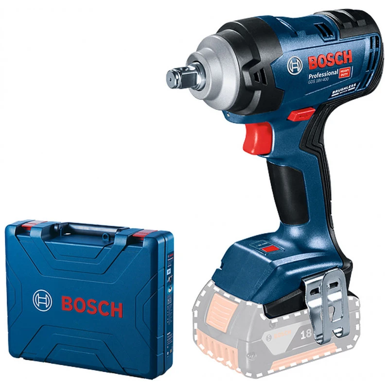 BOSCH GDS 18V-400 Visseuse A Choc Sans Fil Bosch 06019K0021 3 BOSCH GDS 18V-400 Visseuse A Choc Sans Fil Bosch 06019K0021