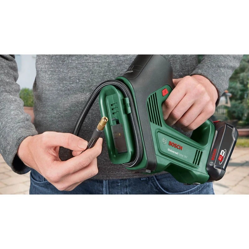 BOSCH Universal Pump 18V Pompe Pneumatique Sans-fil 0603947100 4 BOSCH Universal Pump 18V Pompe Pneumatique Sans-fil 0603947100 – Image 2