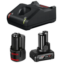 BOSCH GBA 12V 2.0 Ah + GBA 12V 4.0 Ah + GAL 12V-40 Set De Base 1600A01NC9