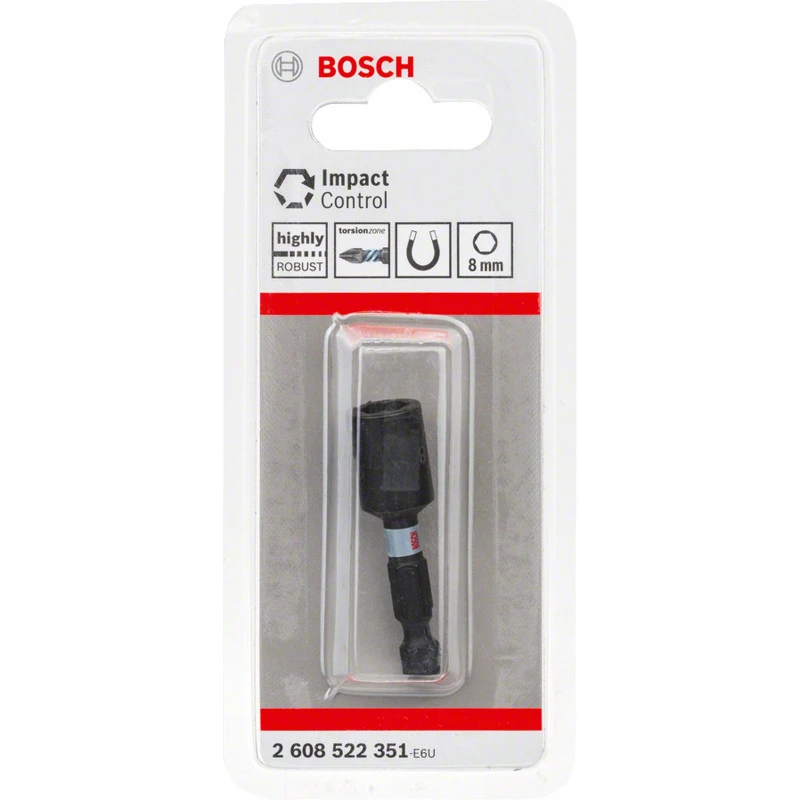 BOSCH Douille Impact Control, 1 Piece, 8mm 2608522351 4 BOSCH Douille Impact Control, 1 Piece, 8mm 2608522351 – Image 2